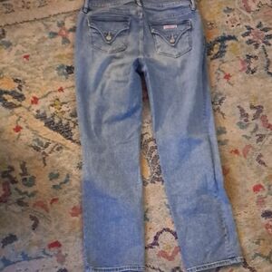 Hudson Light Blue Slim Straight Leg Jeans, Sz 8
